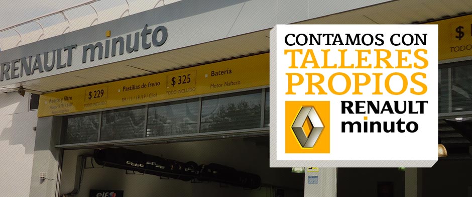 Talleres propios Renault minuto