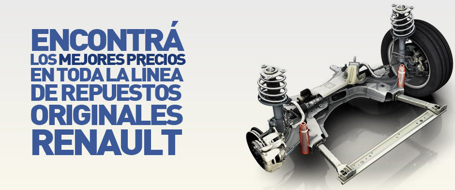 Los mejores precios en Repuestos Renault